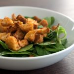 Recipe for crispy homemade paprika and rosemary croutons