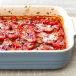 Recipe for oven-baked tomato orzo pasta